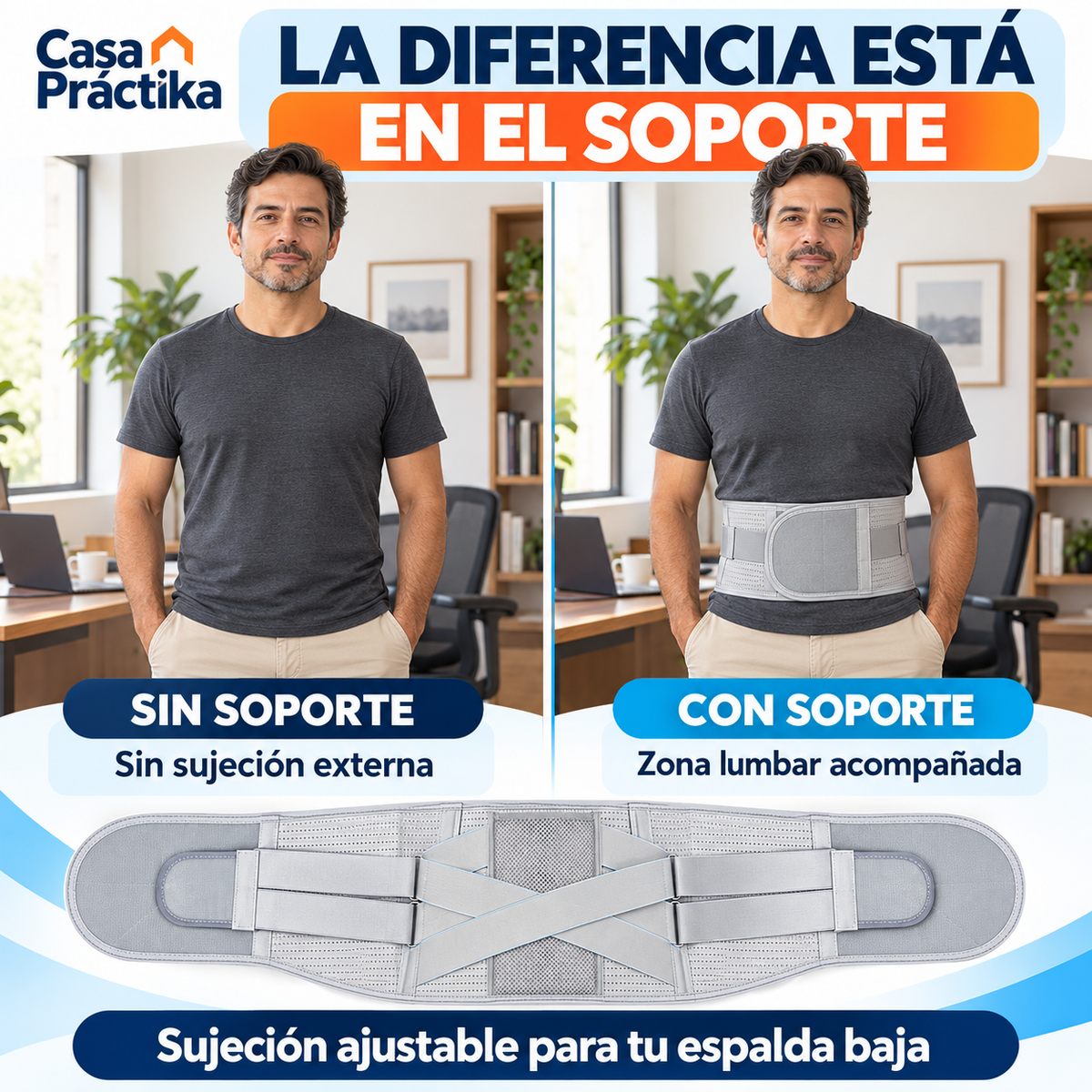 Faja Lumbar Premium de Alto Impacto