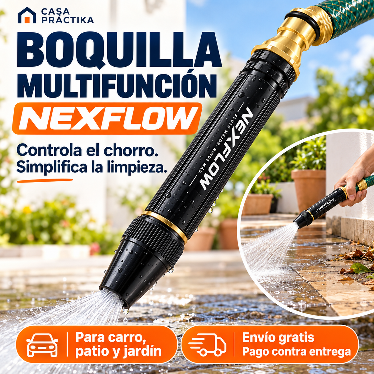Amplificador de Boquilla Pulverizadora