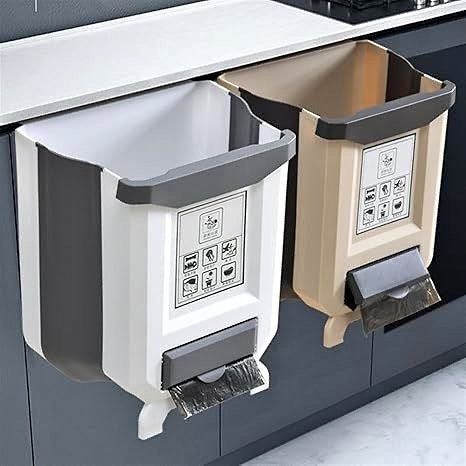 Basurero Plegable Colgante para Cocina