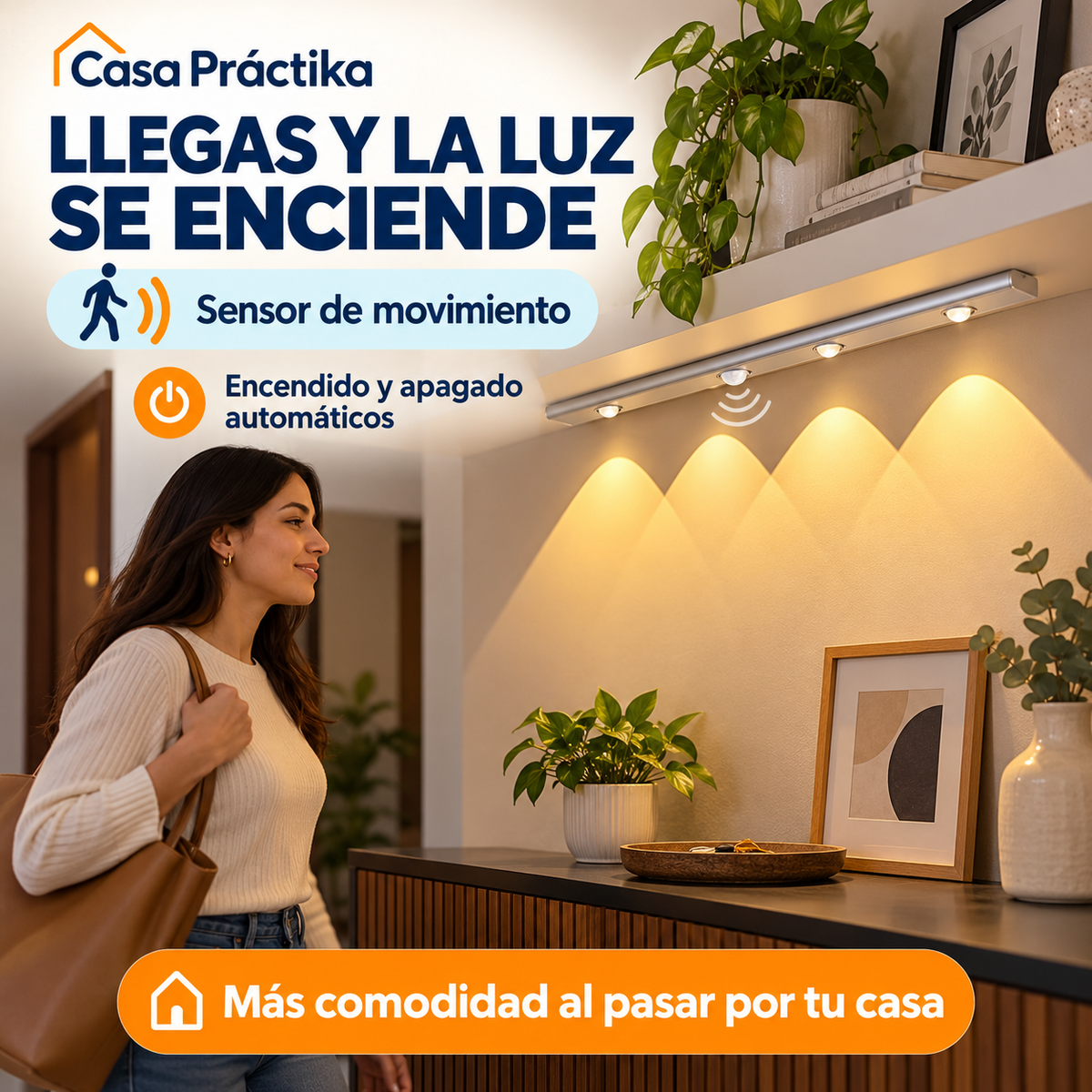 Lampara Led 40 Cm Recargable