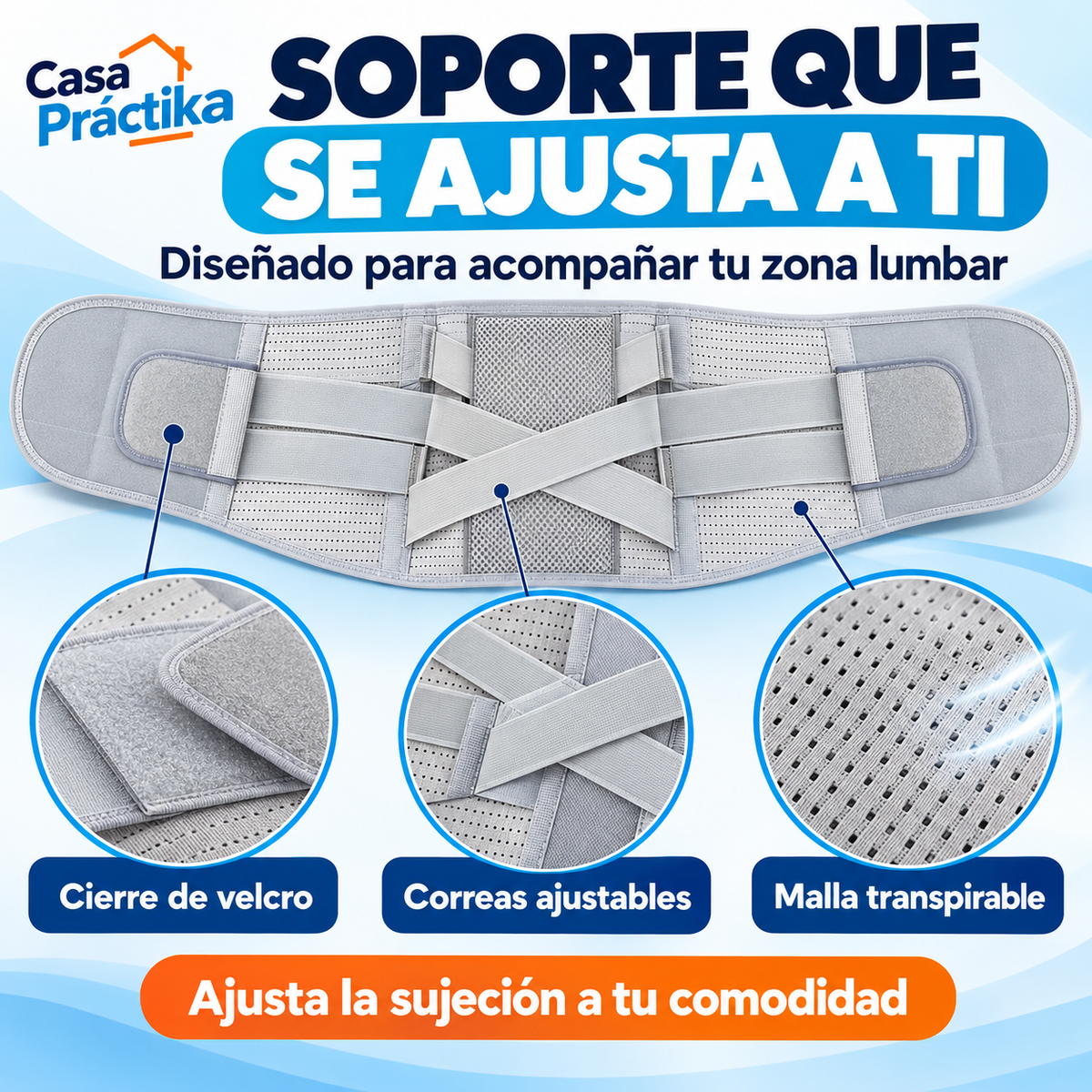 Faja Lumbar Premium de Alto Impacto