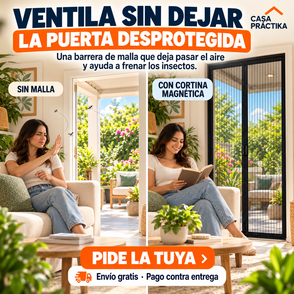 Malla Magnética Puerta Mosquitero 210cmx