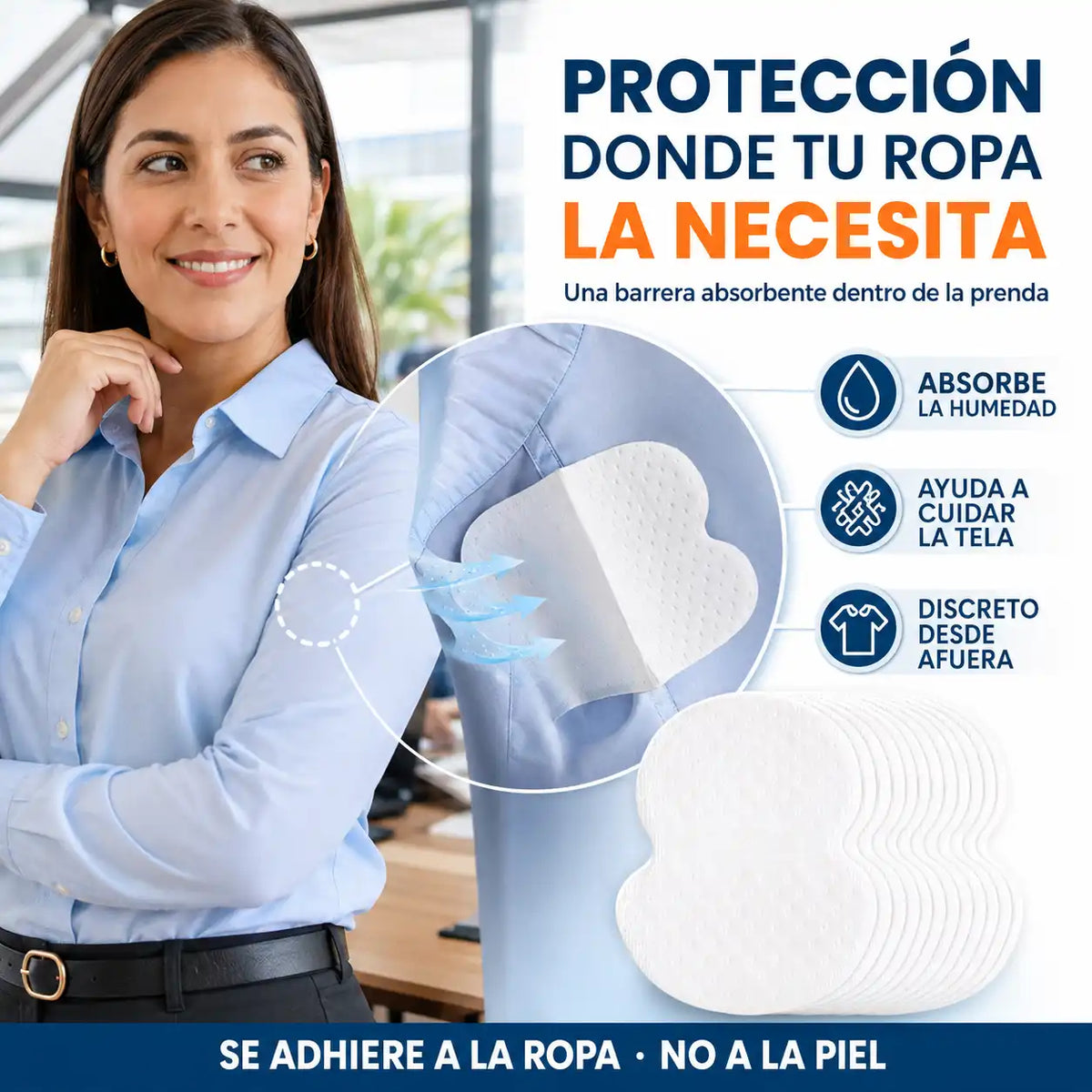 Protectores Absorbentes De Sudor para Axilas