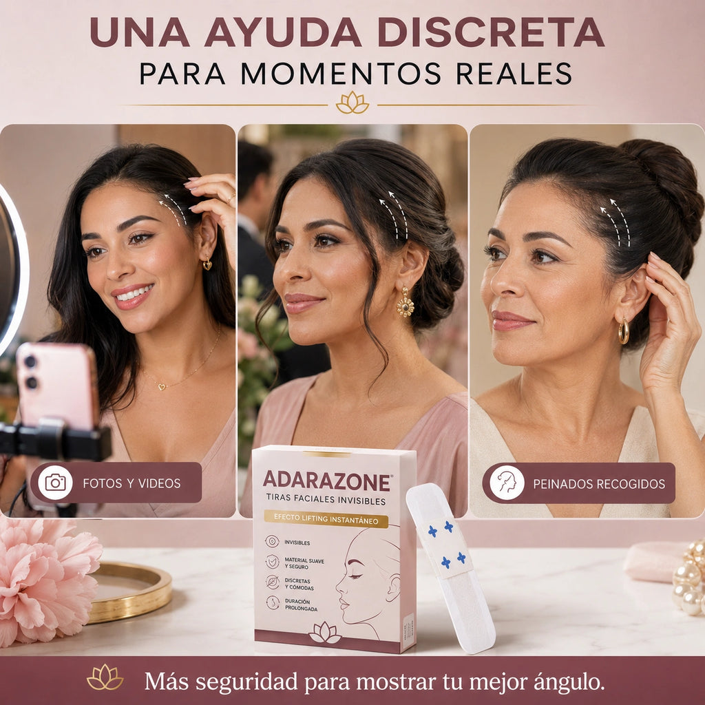 Cinta Adhesiva Lifting: Define Pómulos y Contorno en Segundos