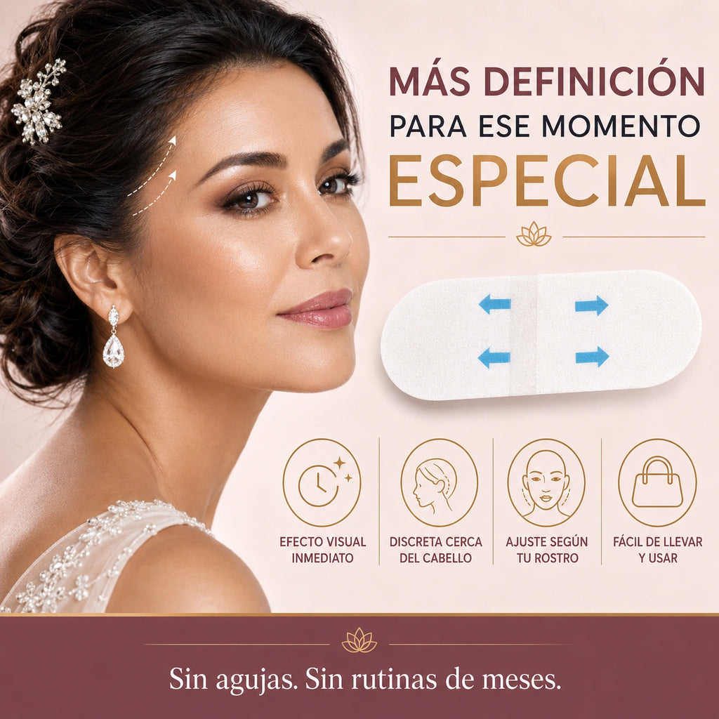 Cinta Adhesiva Lifting: Define Pómulos y Contorno en Segundos