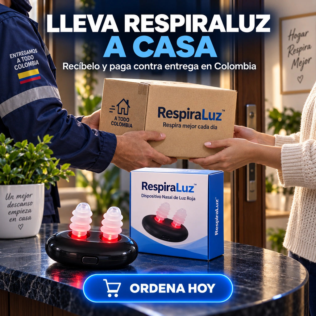 Dispositivo Terapia Luz Roja Rinitis Ayuda a aliviar la congestión nasal con luz roja en sesiones de 10 minutos