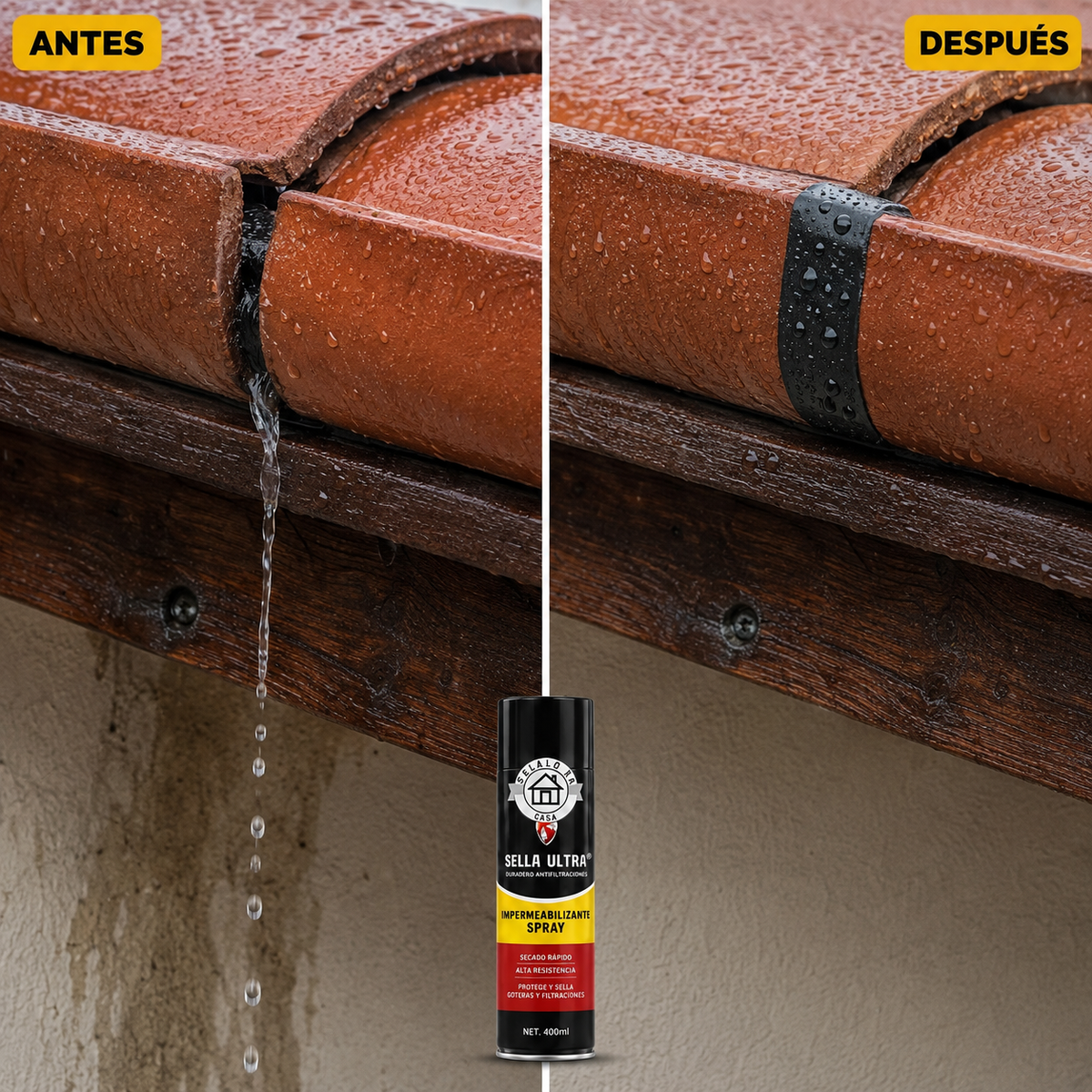 Sella Ultra – Spray Impermeabilizante para Goteras