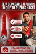 Llave 8 en 1 multifunción para Grifería: no tendrás que gastar en plomeria