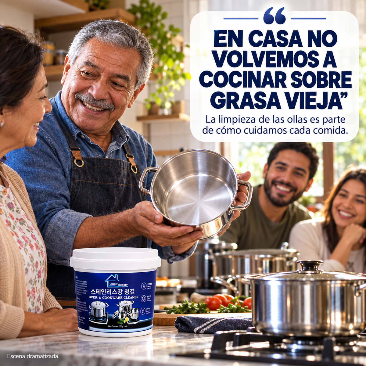 Brilla Ollas: elimina la mugre que te esta enfermando y recupera tus ollas