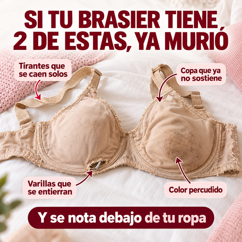 Brasier de Realce Natural Sin Aros – Paga 1 Lleva 3