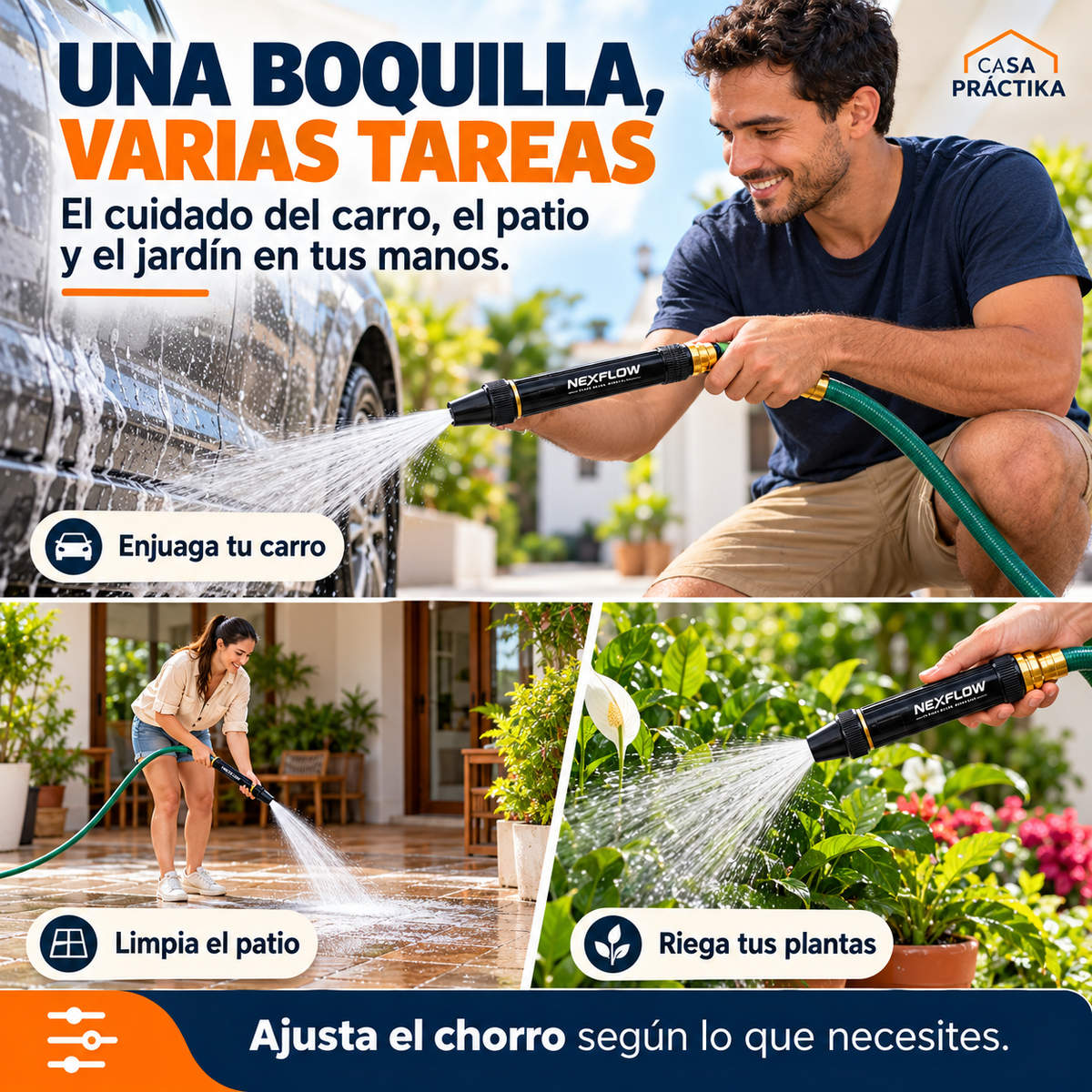 Amplificador de Boquilla Pulverizadora