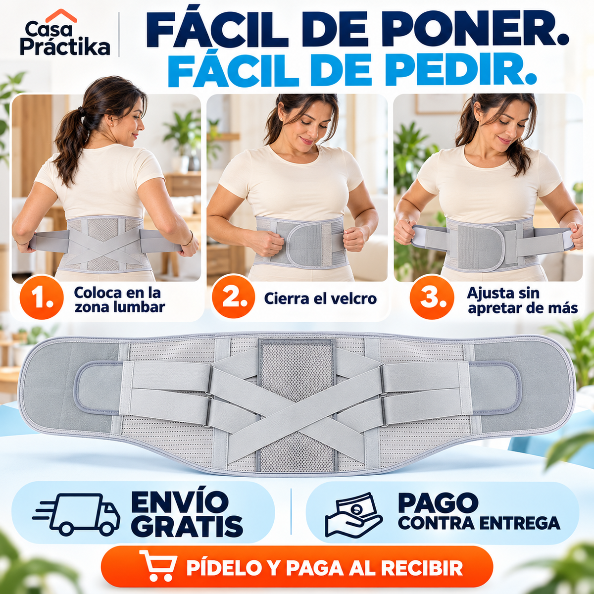 Faja Lumbar Premium de Alto Impacto