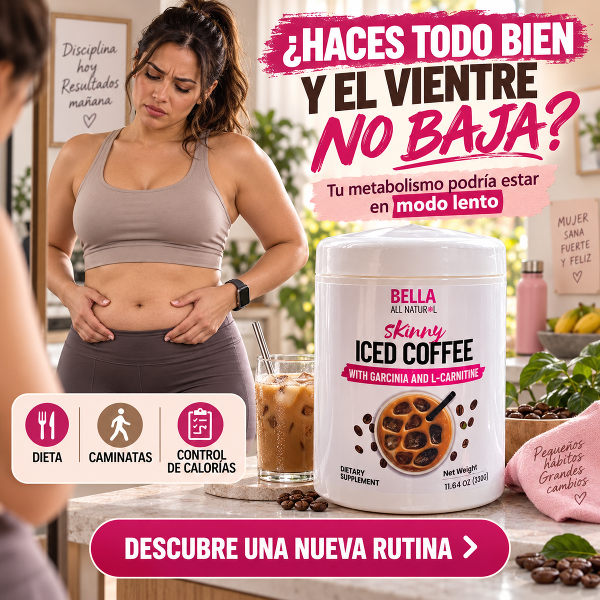 Café Helado: Acelera tu Metabolismo y Baja de Peso sin Esfuerzo
