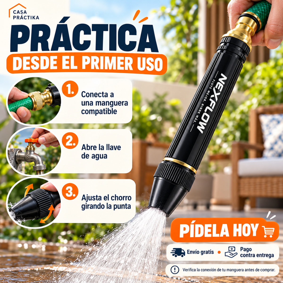 Amplificador de Boquilla Pulverizadora