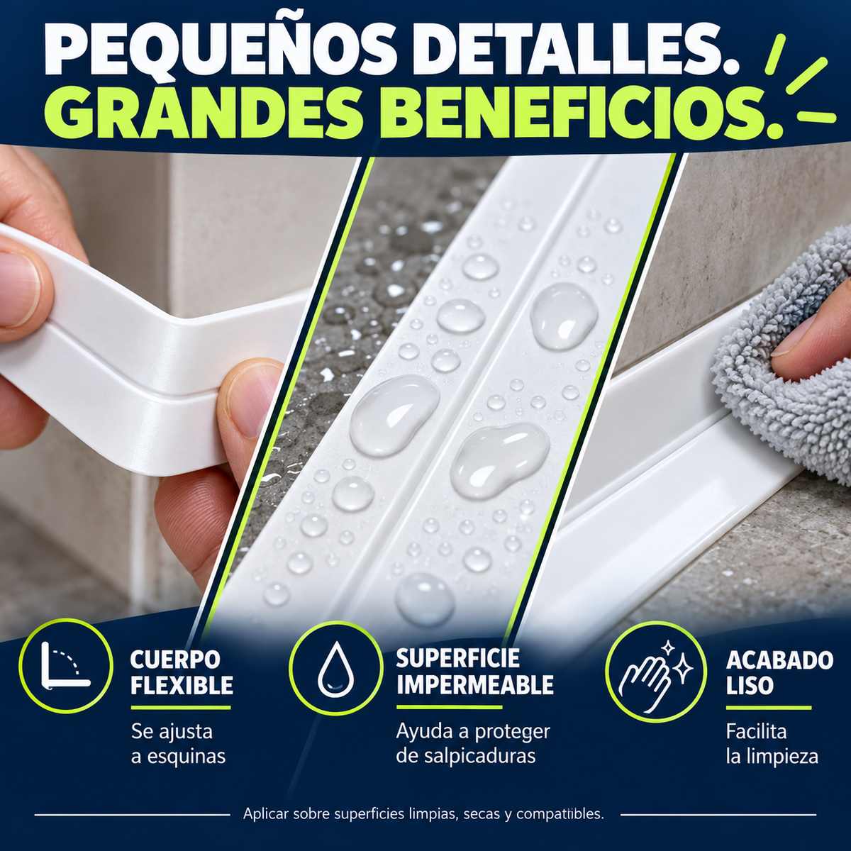 Cinta Selladora Impermeable; ¡No Dejes que la Humedad Pudra tu Casa y evita enfermedades!