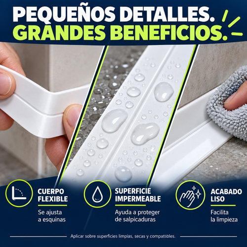 Cinta Selladora Impermeable; ¡No Dejes que la Humedad Pudra tu Casa y evita enfermedades!